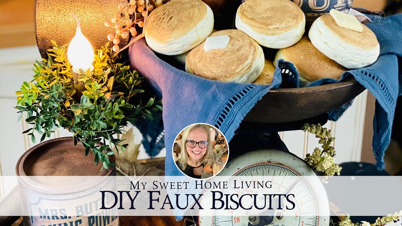 DIY Faux Biscuits - How To Make Fake Bake Biscuit