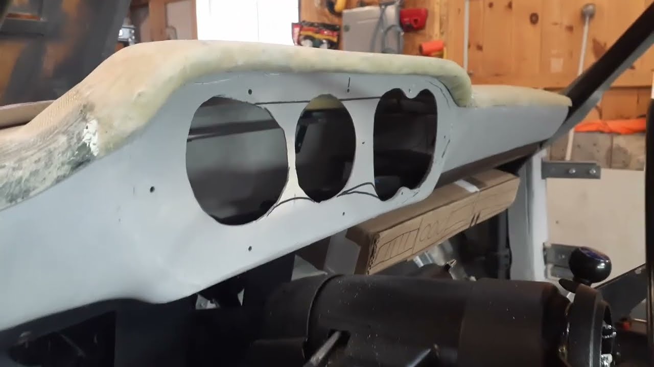 Making a Fiberglass Dash Pad