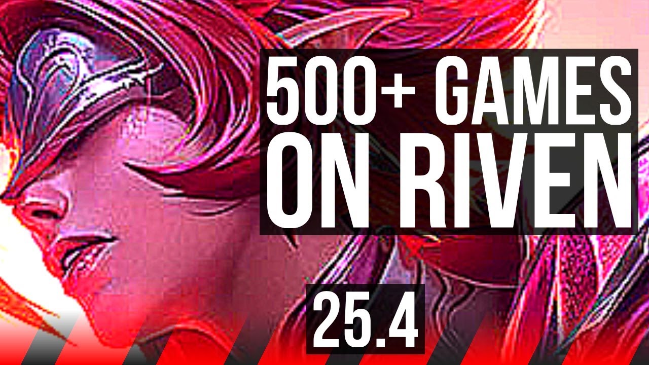 RIVEN vs DARIUS (TOP) | 12/0/9, Legendary, 500+ games | KR Master | 25.4