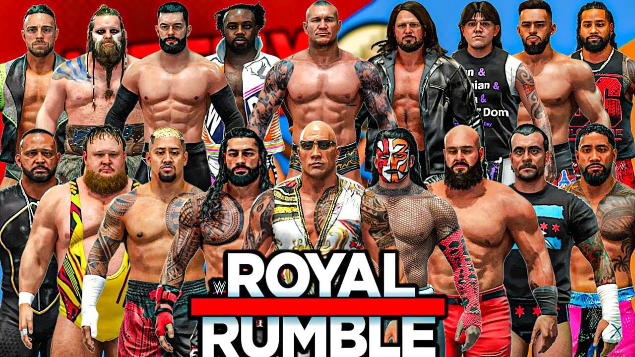 WWE 2K25:  The Most Shocking Royal Rumble Moments EVER!