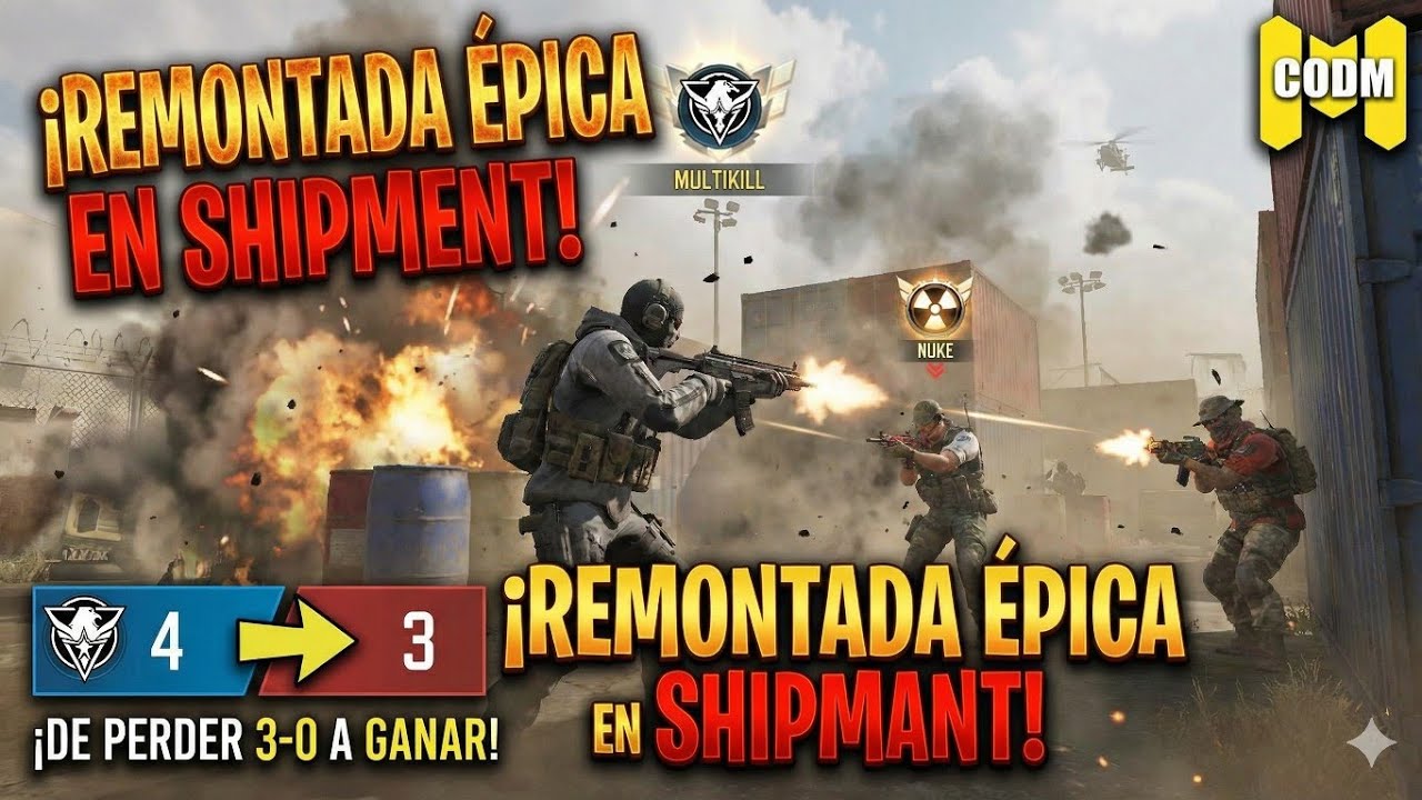 ¡REMONTADA EPICA EN SHIPMENT!