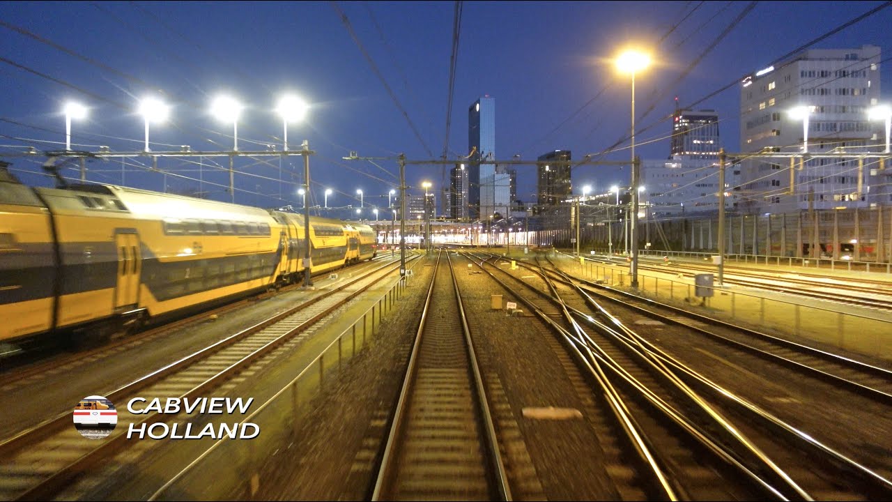 Day to night cab ride: Amsterdam - Haarlem - Rotterdam - Dordrecht Virm 2100 19 mrt 2022