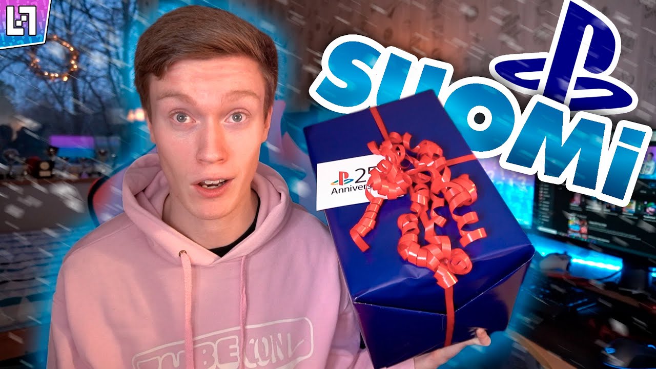 Joulupaketti Playstation Suomelta