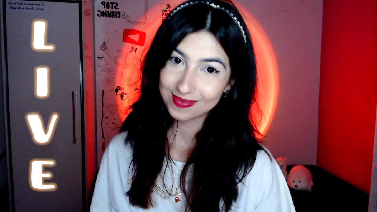 ASMR Não faço live desde o ano passado 😳| Bora relaxar e dormir bem 💖