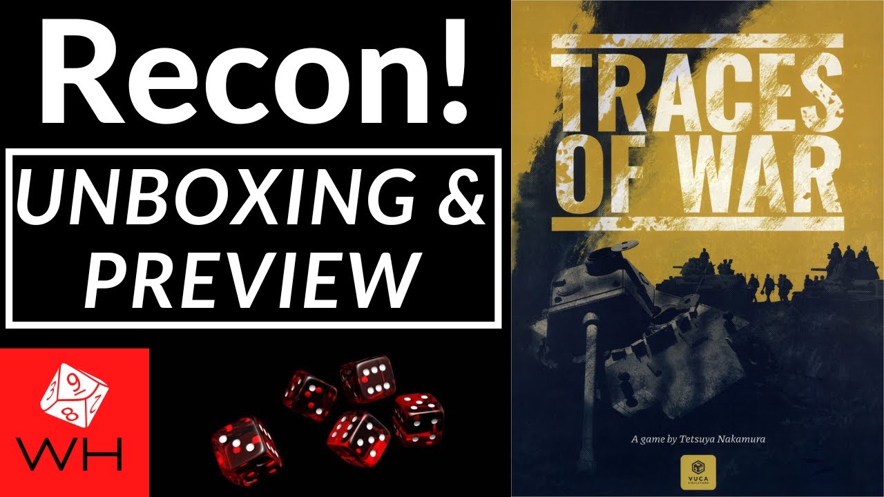 Recon! Traces of War | Wargame | Boardgame | WW2 | Eastern Front | Preview