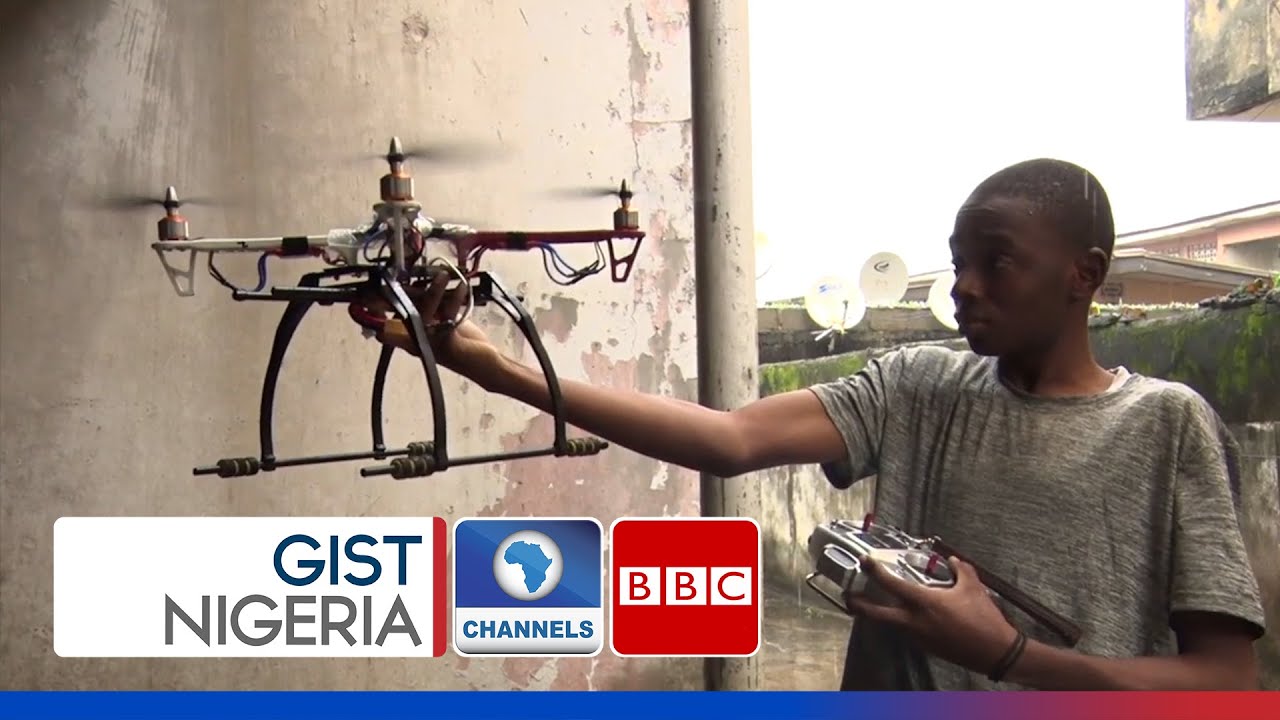 Meet The Young Man Who Built Nigeria's First Locally made Drone
