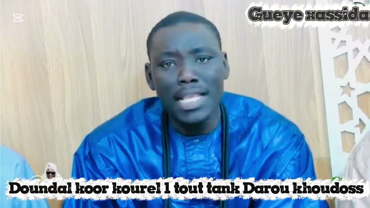 Khassida ikfini kourél tout tank Darou khodoss #serigne_touba_mbacké 