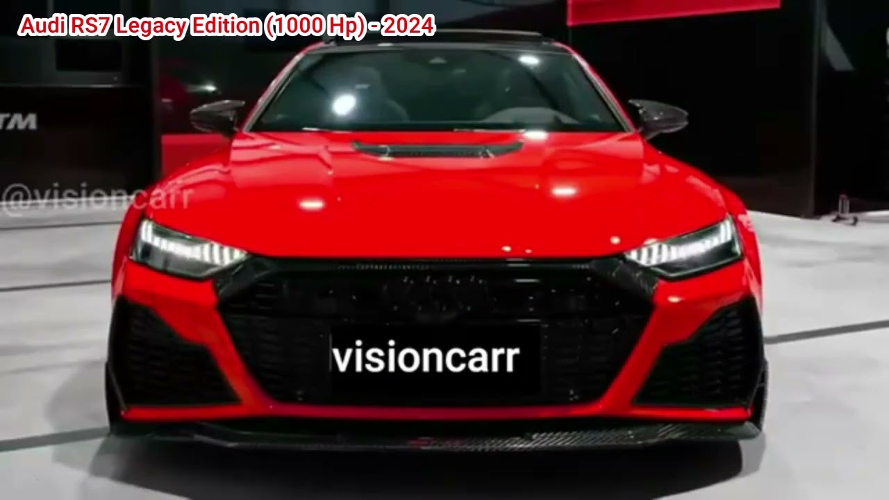 Audi RS7 Legacy Edition 1000 Hp  2024  potencia de sobra