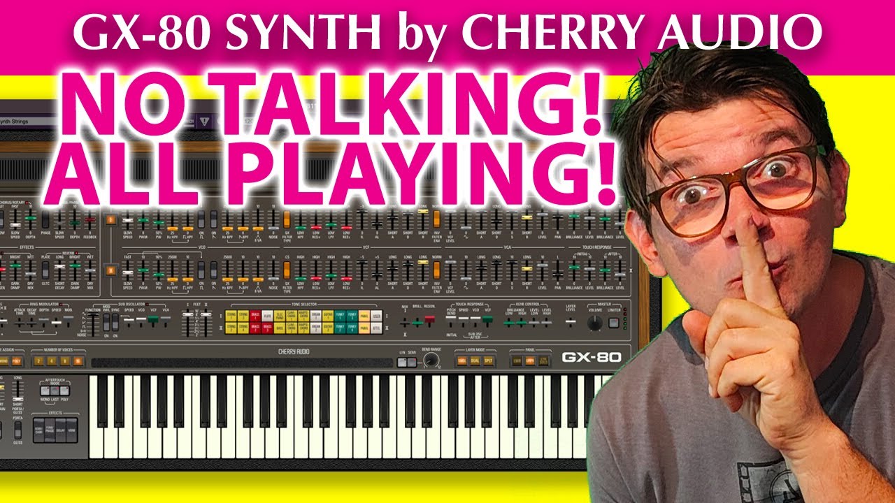 GX 80 Cherry Audio No Talking All Playing Sound Demo by AGDugros @AGDugros