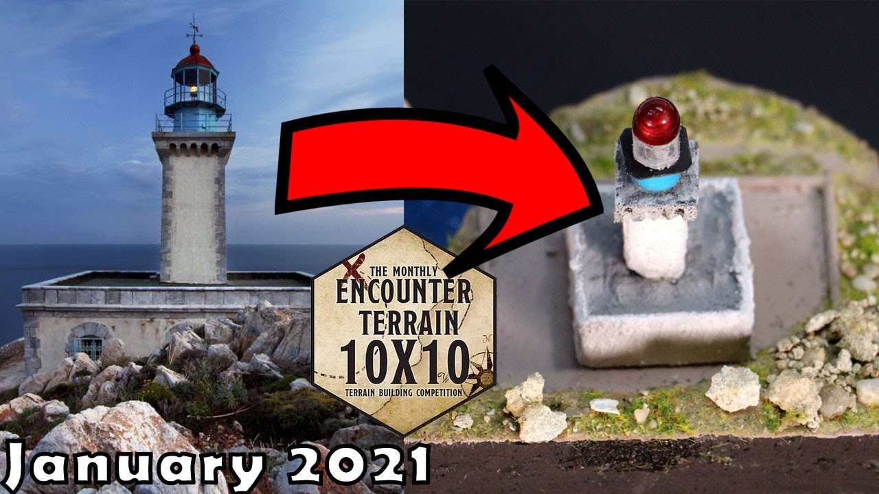 THIS is the way || Scratch building a lighthouse for the Encounter 10x10 competition