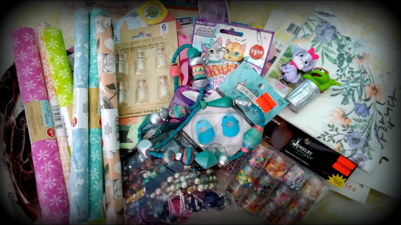Tuesday Treasures Crafty Thrifty Haul for Feb 25, 2025 - Cynthia St Anne @recollectandramble652​