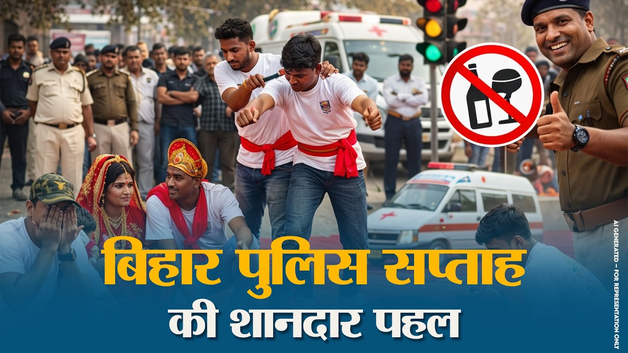 Muzaffarpur Police का अनोखा अंदाज और नुक्कड़ नाटक से दिया जागरूकता का संदेश