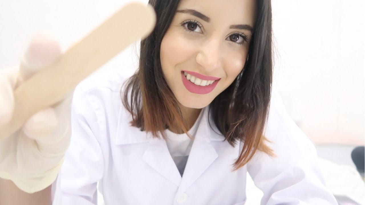 ASMR |  GREEK Cranial Nerve Exam (role play)