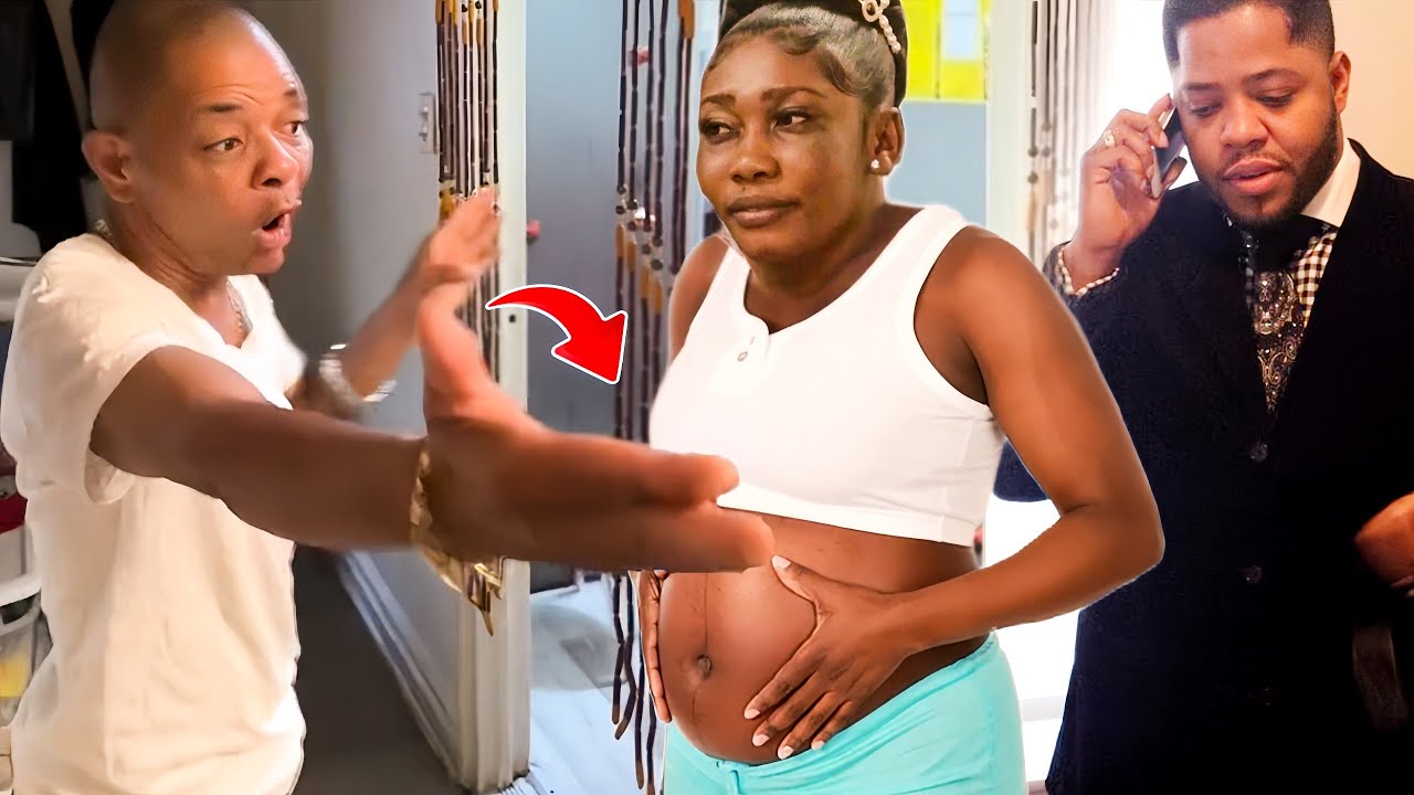 Liline ansent 😳blan sèmant se pa pou li Pitit la ye Rosiny deronette pale ak blan li gaye