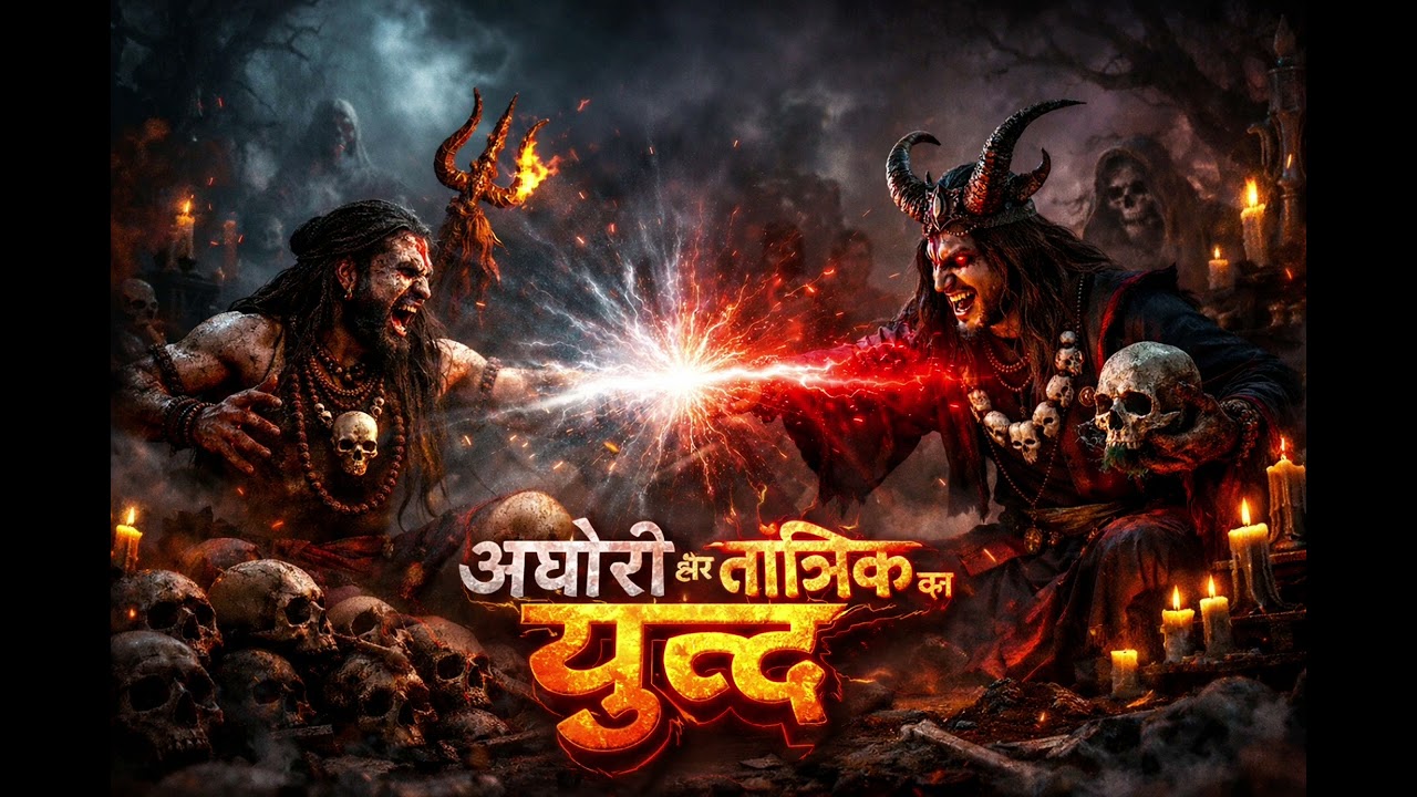 भाग 2- तो आखरी तक अघोरी ने तांत्रिक से कैसे युद्ध किया और गांव का रक्षा किया#horrorstories 