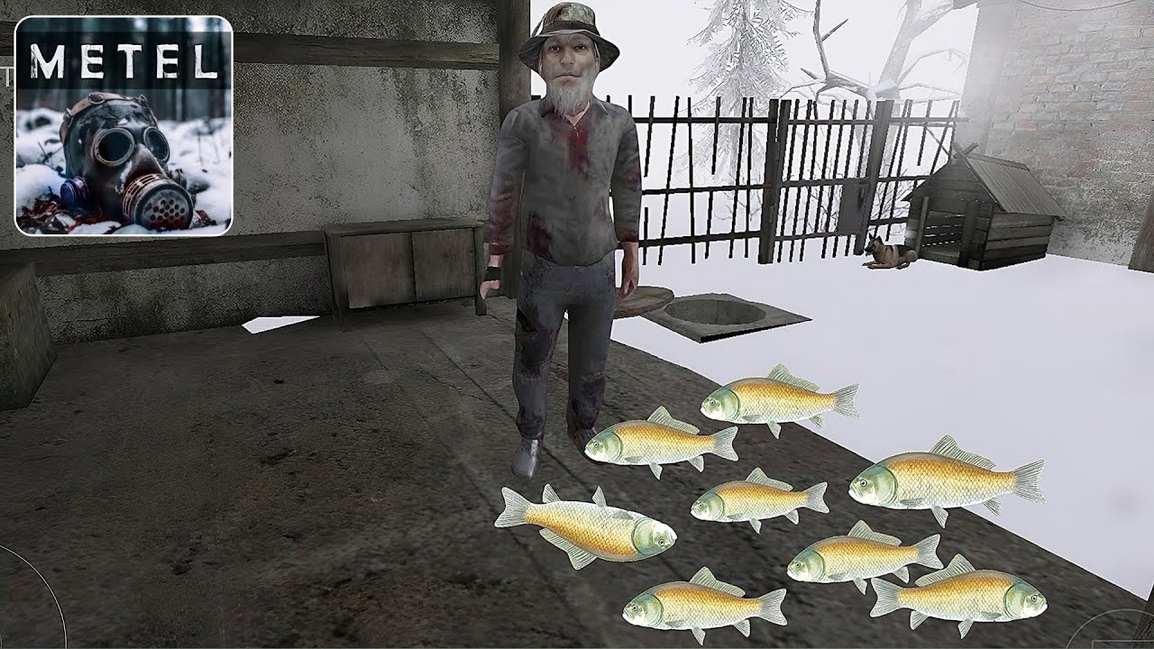 Added Fish Mask From School Boy Runaway | All 20 Fish Location | METEL HORROR ESCAPE