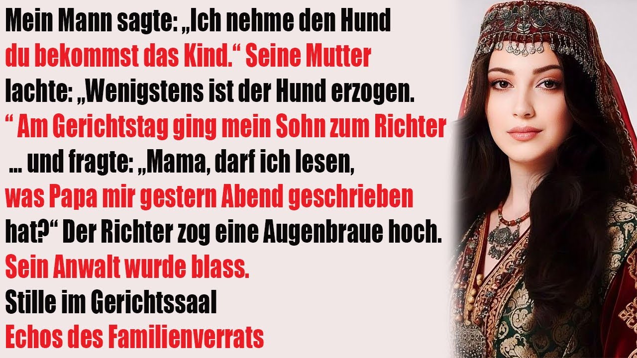 „Er sagte: ‚Du bekommst das Kind‘ – dann las mein Sohn seine Nachricht vor Gericht“