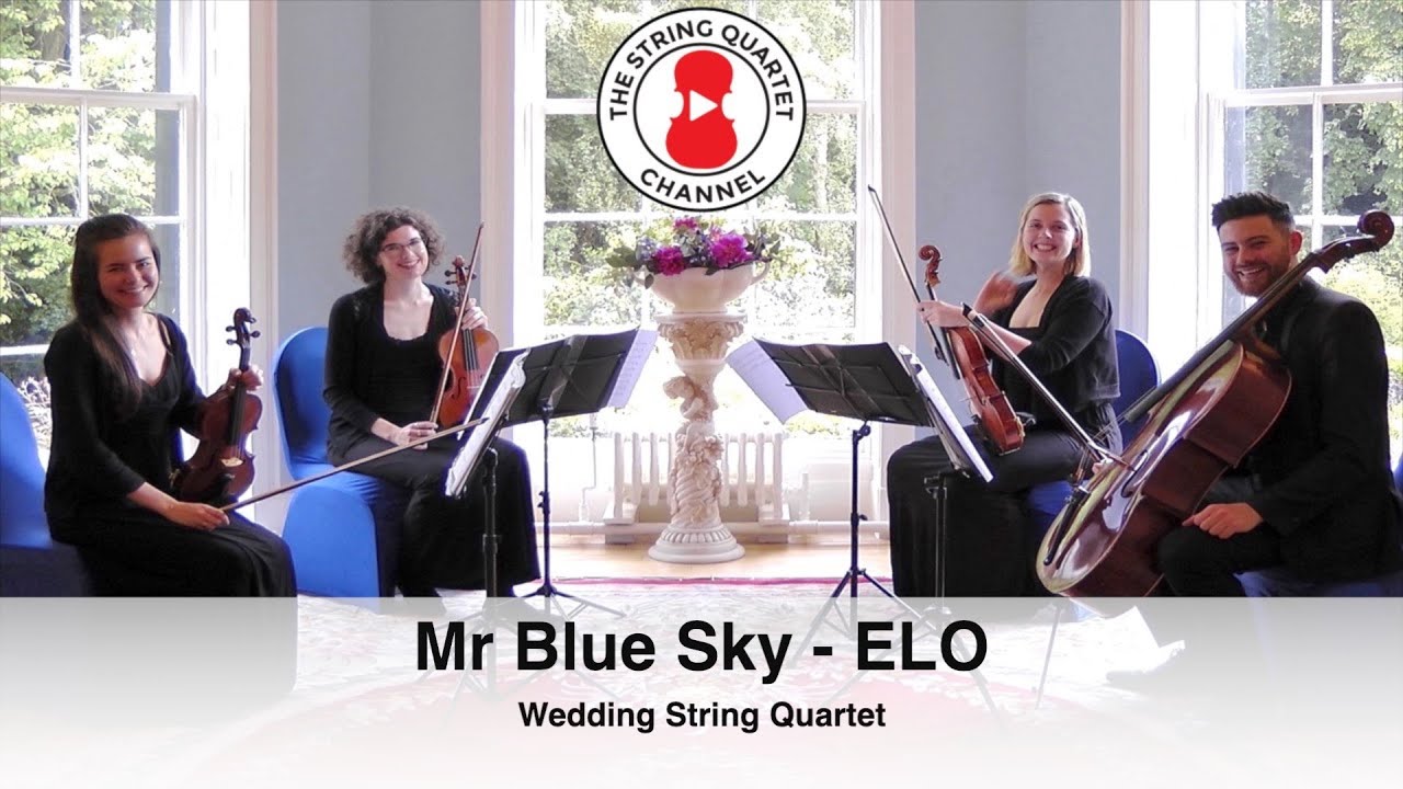 Mr Blue Sky - ELO (Electric Light Orchestra) Wedding String Quartet - 4K