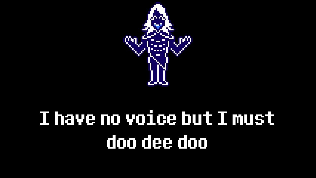 DELTARUNE Chapter 3 - Rouxls Kaard Fight 2, but with his unused voice