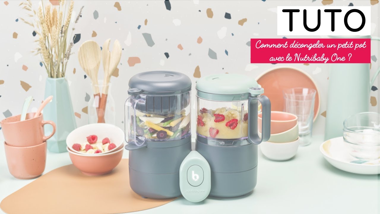 TUTO - COMMENT DECONGELER UN PETIT POT AVEC LE NUTRIBABY ONE