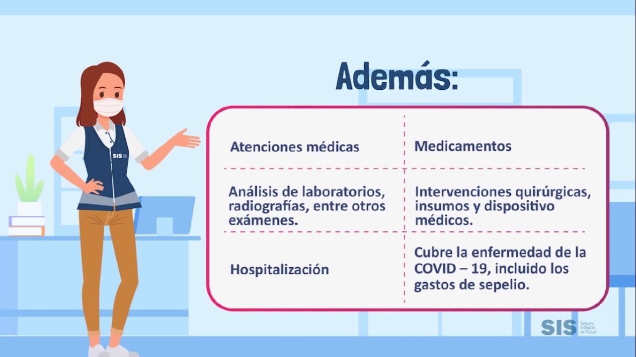 Conoce los beneficios plan SIS para Todos, que cobertura los 1,400 diagnósticos del PEAS.