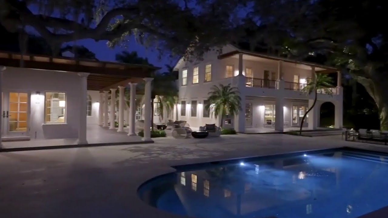 Significant Mediterranean Style Home in Sarasota, Florida  4K | Million 💲 Designs