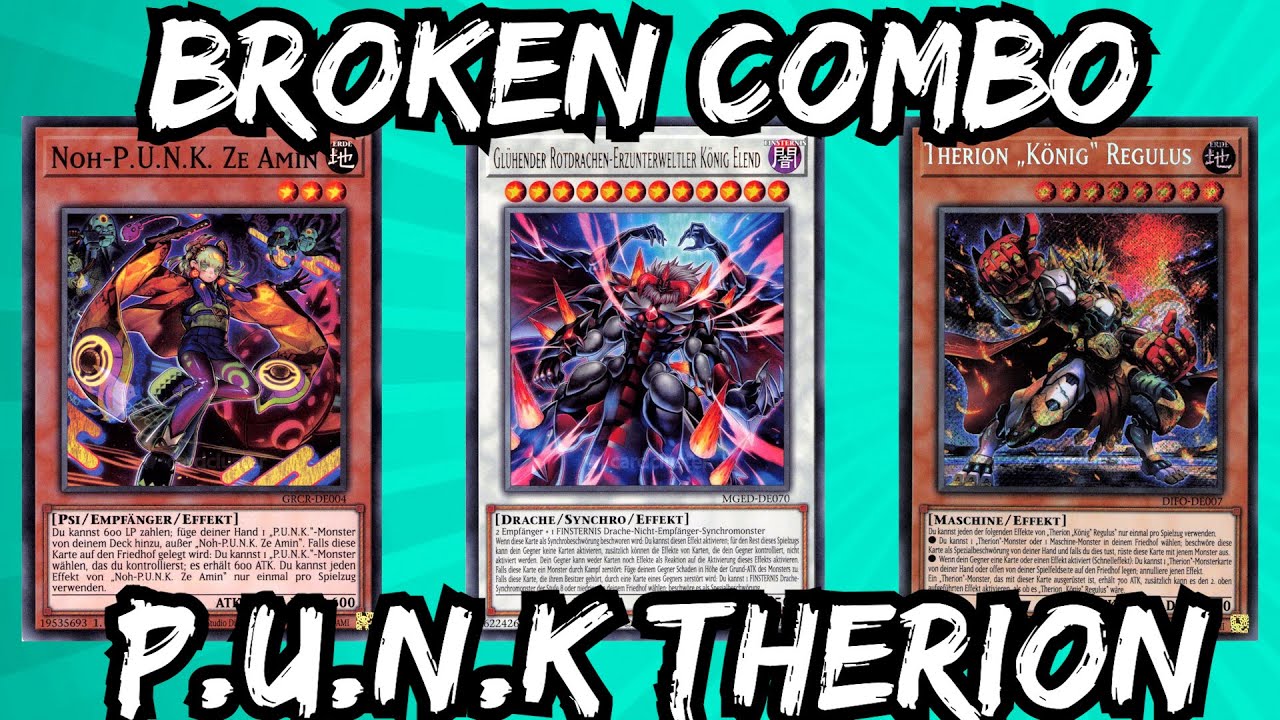 Yu-Gi-Oh! So spielst du P.U.N.K. Therion! Broken Combo!