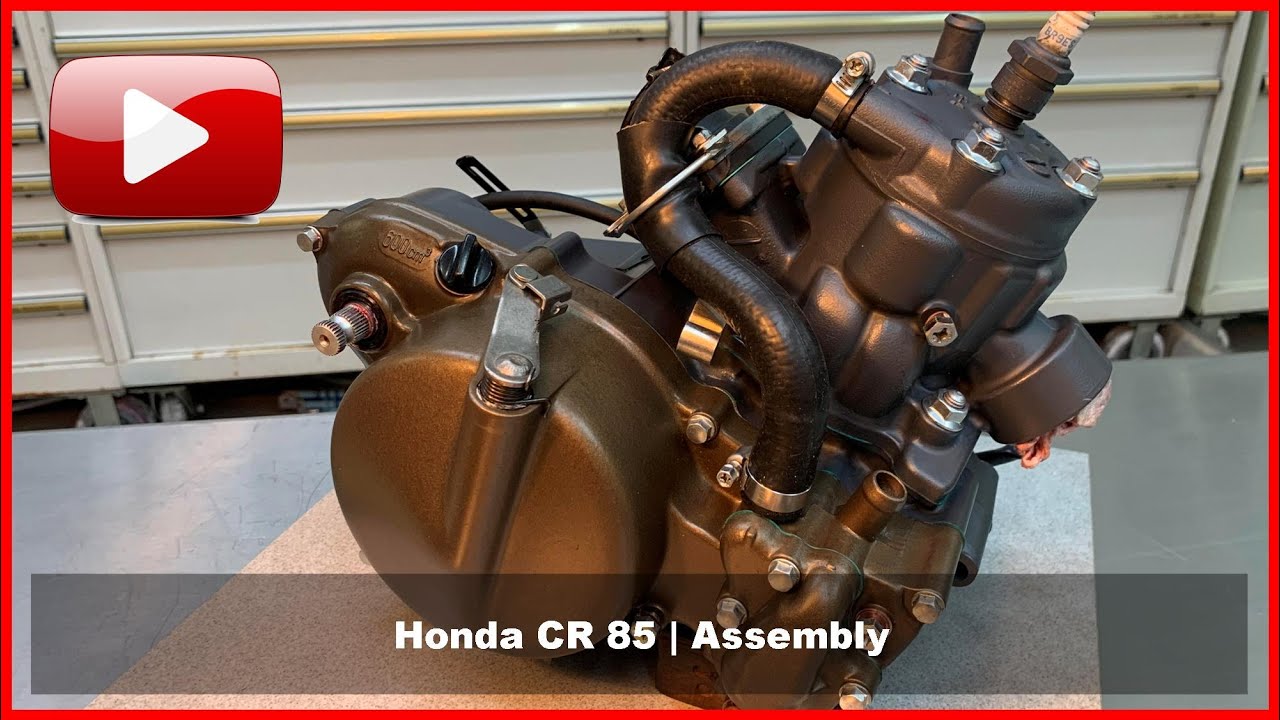 Honda CR85 Engine - Assembly