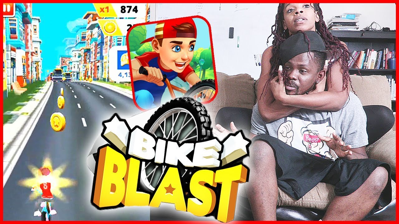 CRACKHEAD BIKE RIDER CAUSES A FIGHT! - Bike Blast Gameplay | Mobile Series Ep.30