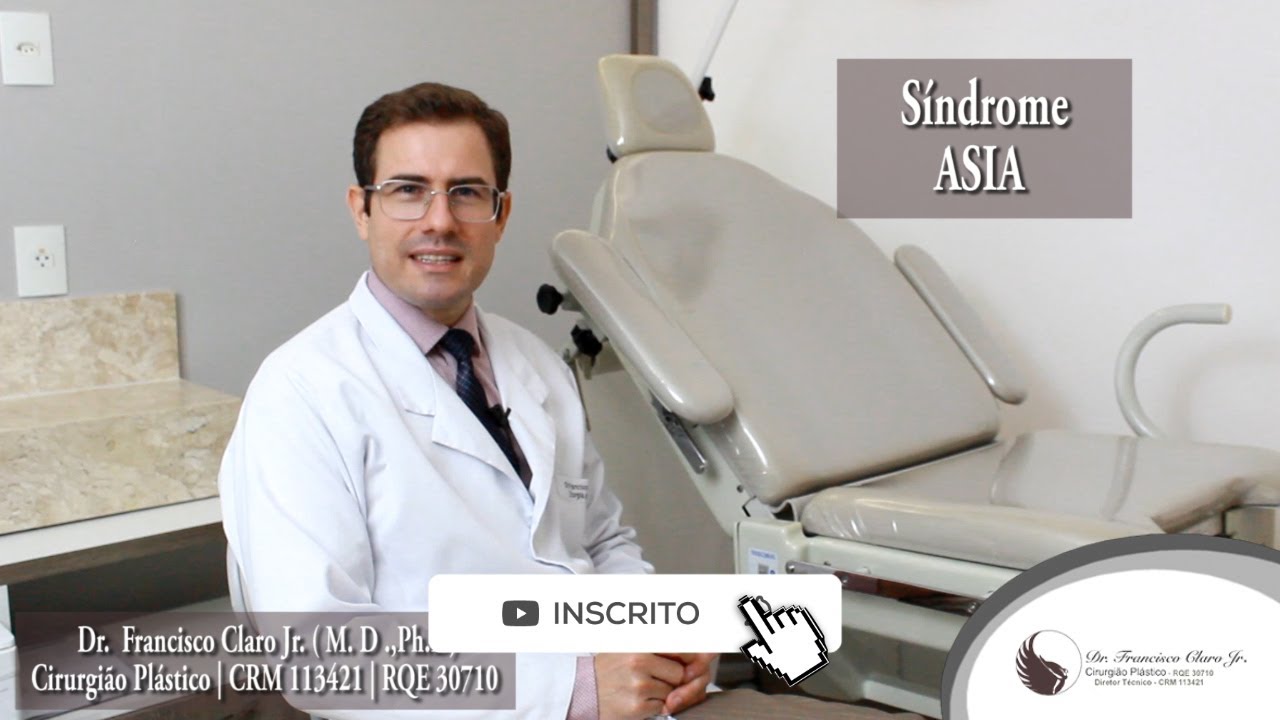 SÍNDROME ASIA - Conheça sobre a doença do silicone | Dr. Francisco Claro Jr.