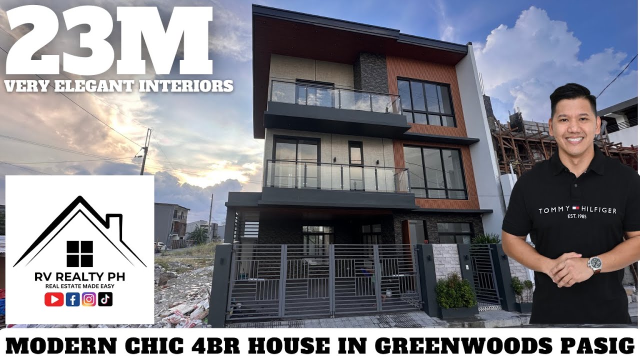 House Tour 26: Modern Chic 4 Bedroom House with Pool in Greenwoods Executive Village!