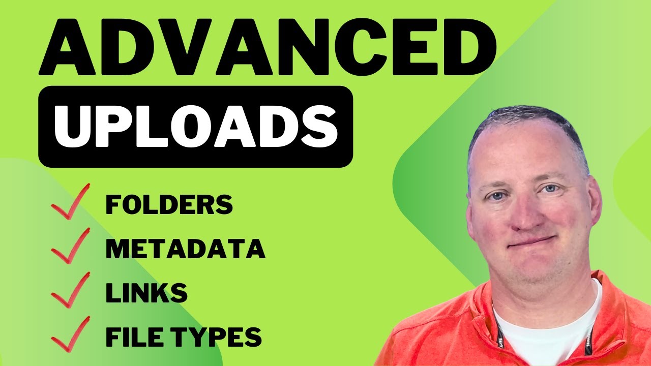 Advanced Power Apps File Uploads - Create folders and set metadata
