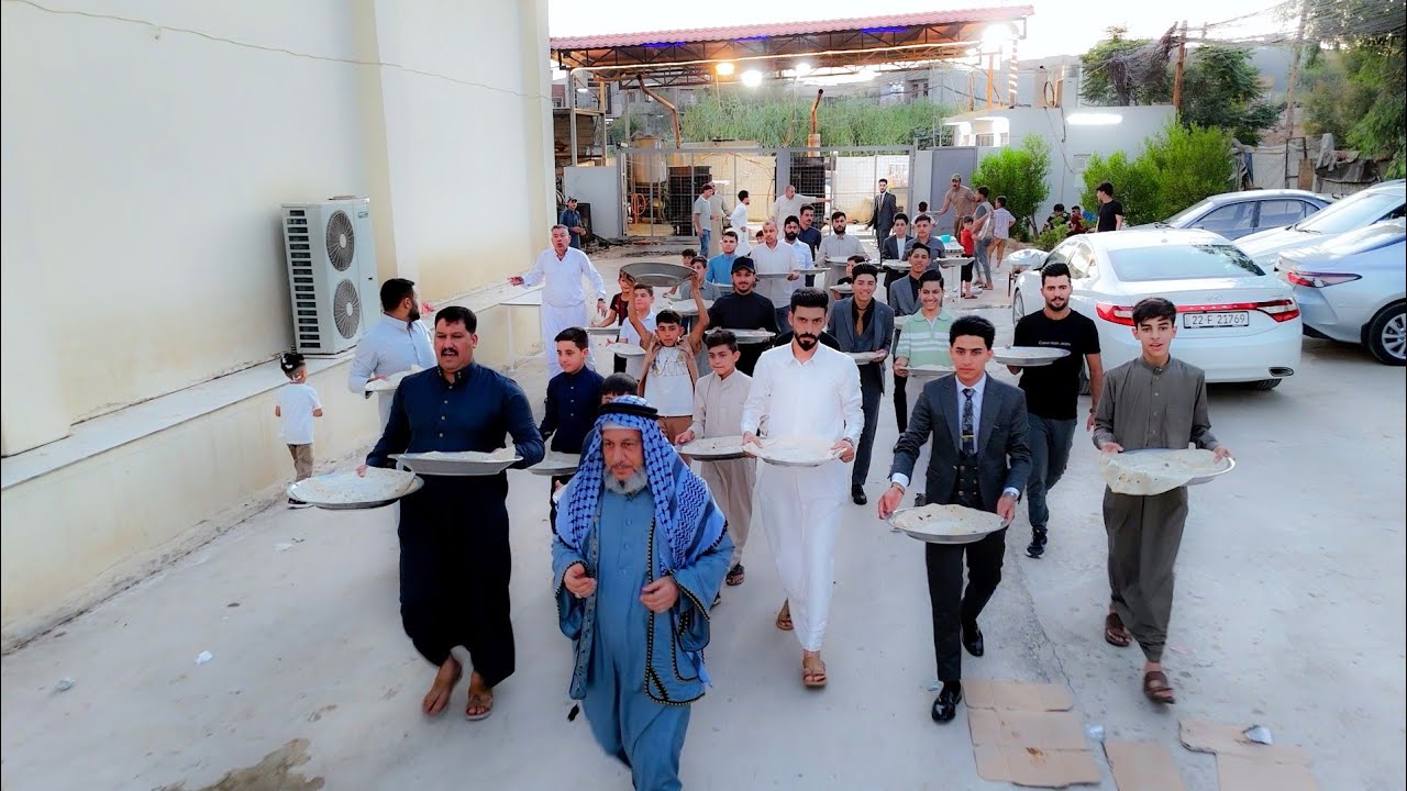 وليمة عشاء بمناسبة زواج💍محمد جاسم محمد🏠قاعة المدينة الرياضية