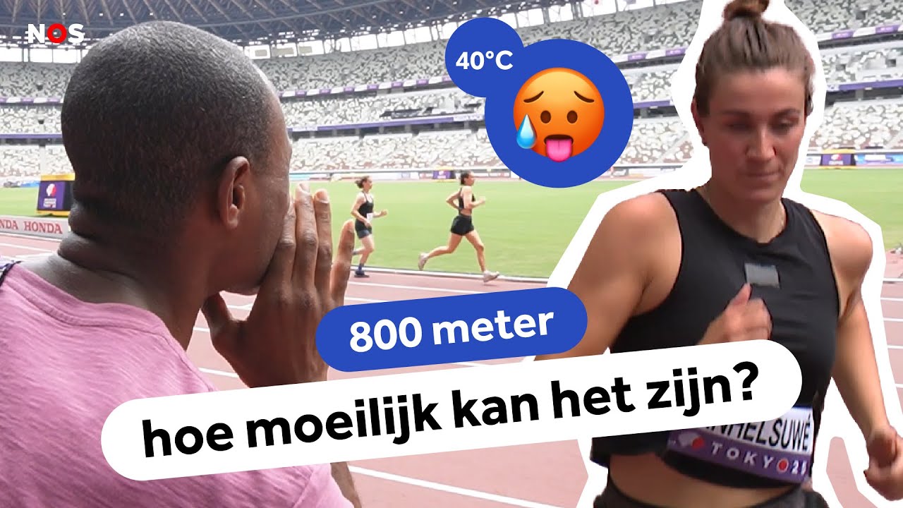 Hoe zwaar is de 800 meter? 🥵 'Start niet te snel!' | WK atletiek | NOS Sport