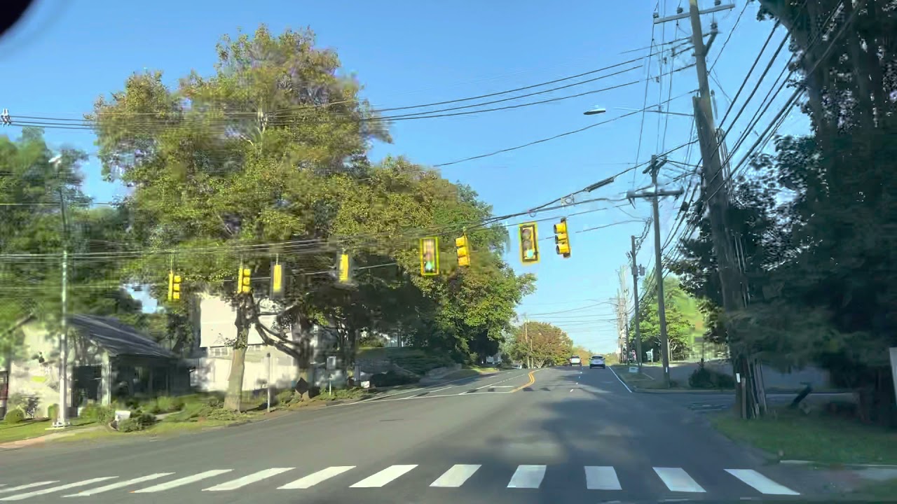 Driving in Westport, Connecticut