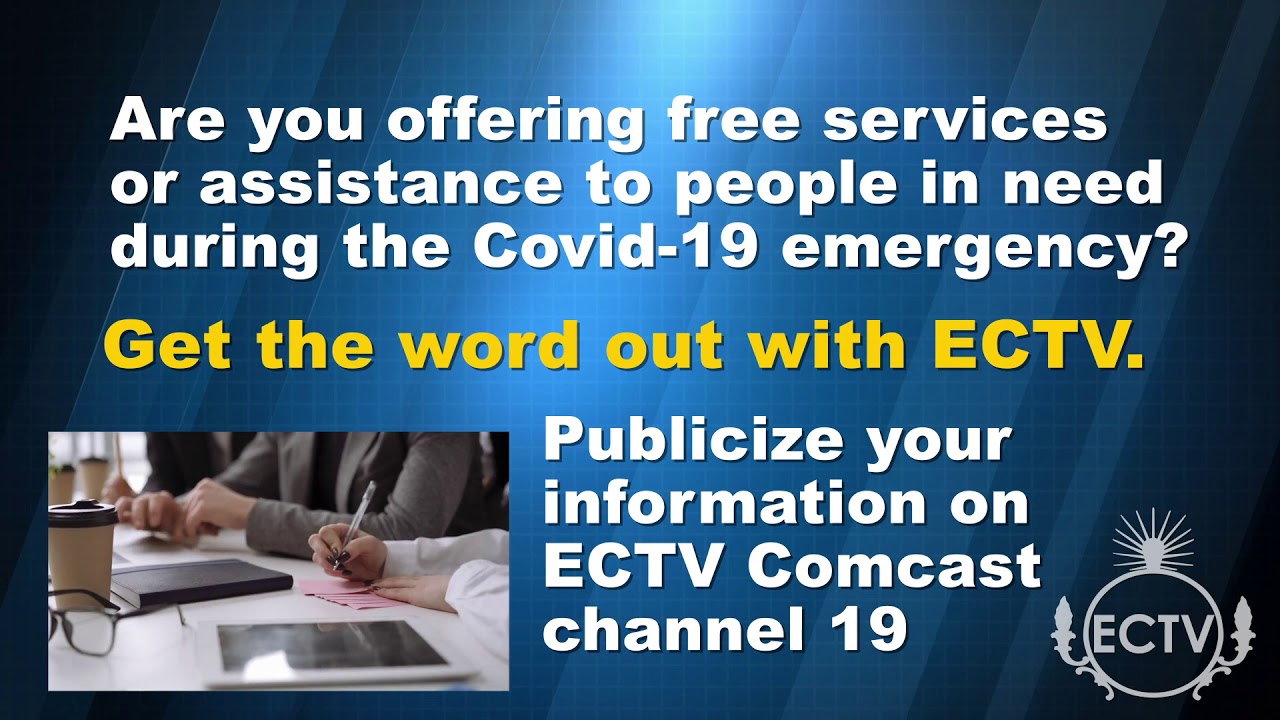 Bulletin Board ECTV Comcast channel 19