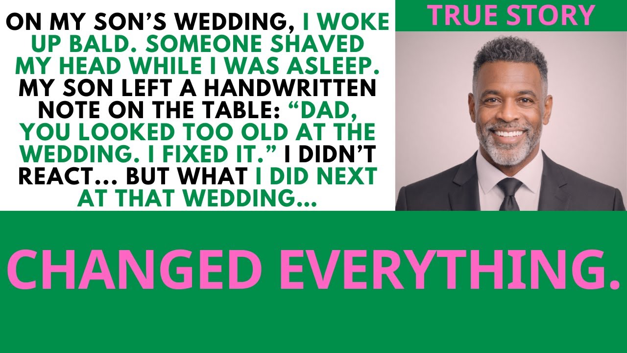 My Son Shaved My Head on His Wedding Day—And What I Did Next Changed Everything...