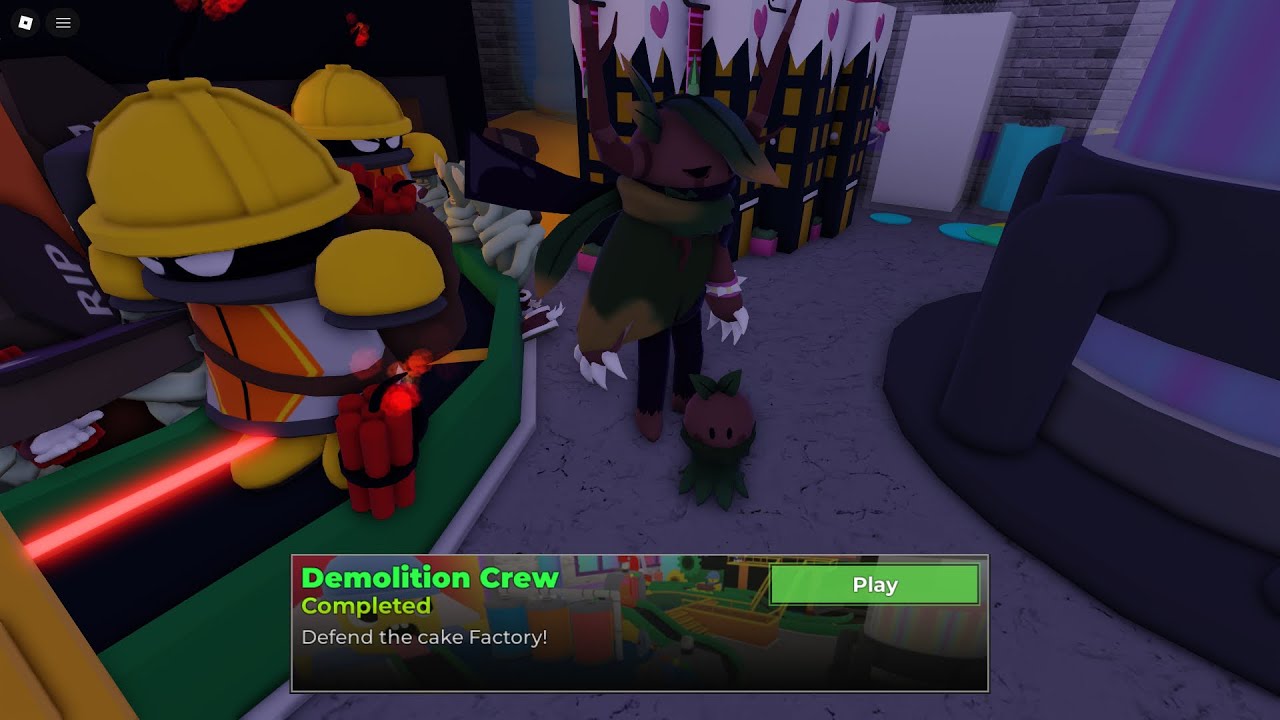 Demolition Crew Tower Heroes Weekly Challenge