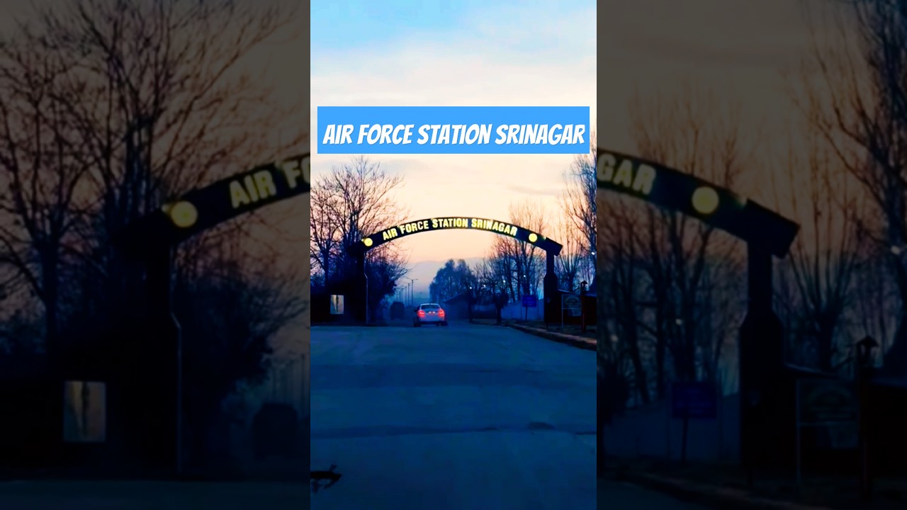 Air force Station Srinagar 🚩🇮🇳 #indianairforce #srinagar #@fantasywinner3333 #viralclips #viral