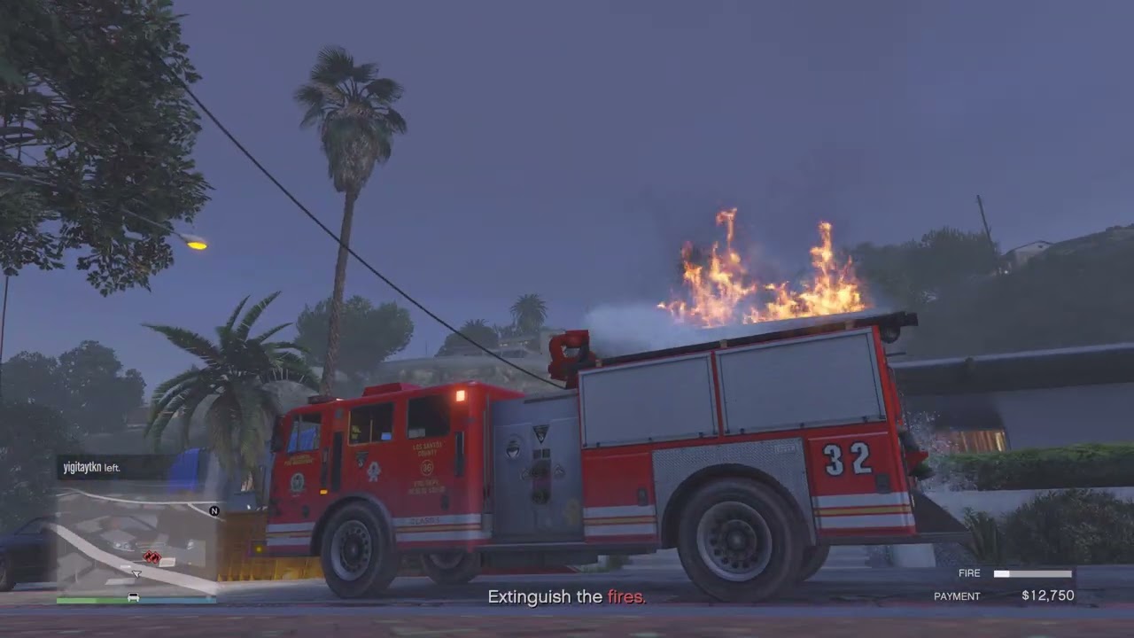 İtfaiye Görevlisi Oldum | Grand Theft Auto V