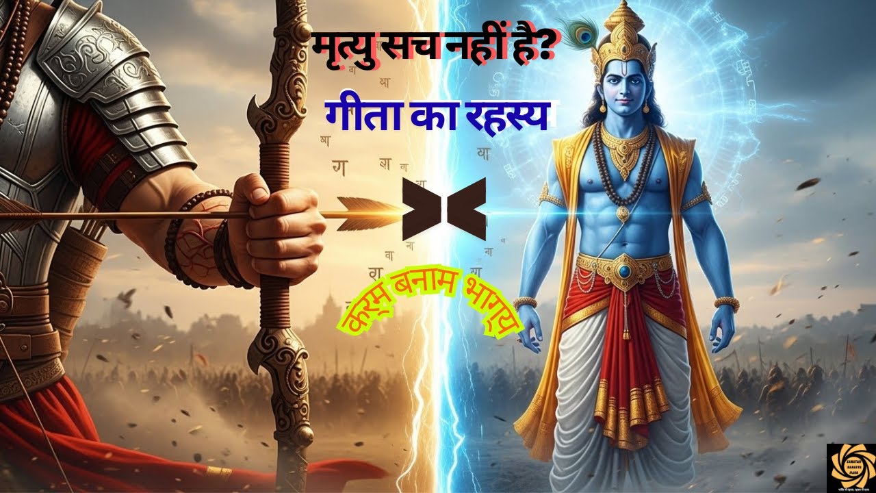 गीता के 3 जीवन बदलने वाले श्लोक,कर्मण्येवाधिकारस्ते मा फलेषु कदाचन’ गीता का रहस्य, Karma vs Destiny.