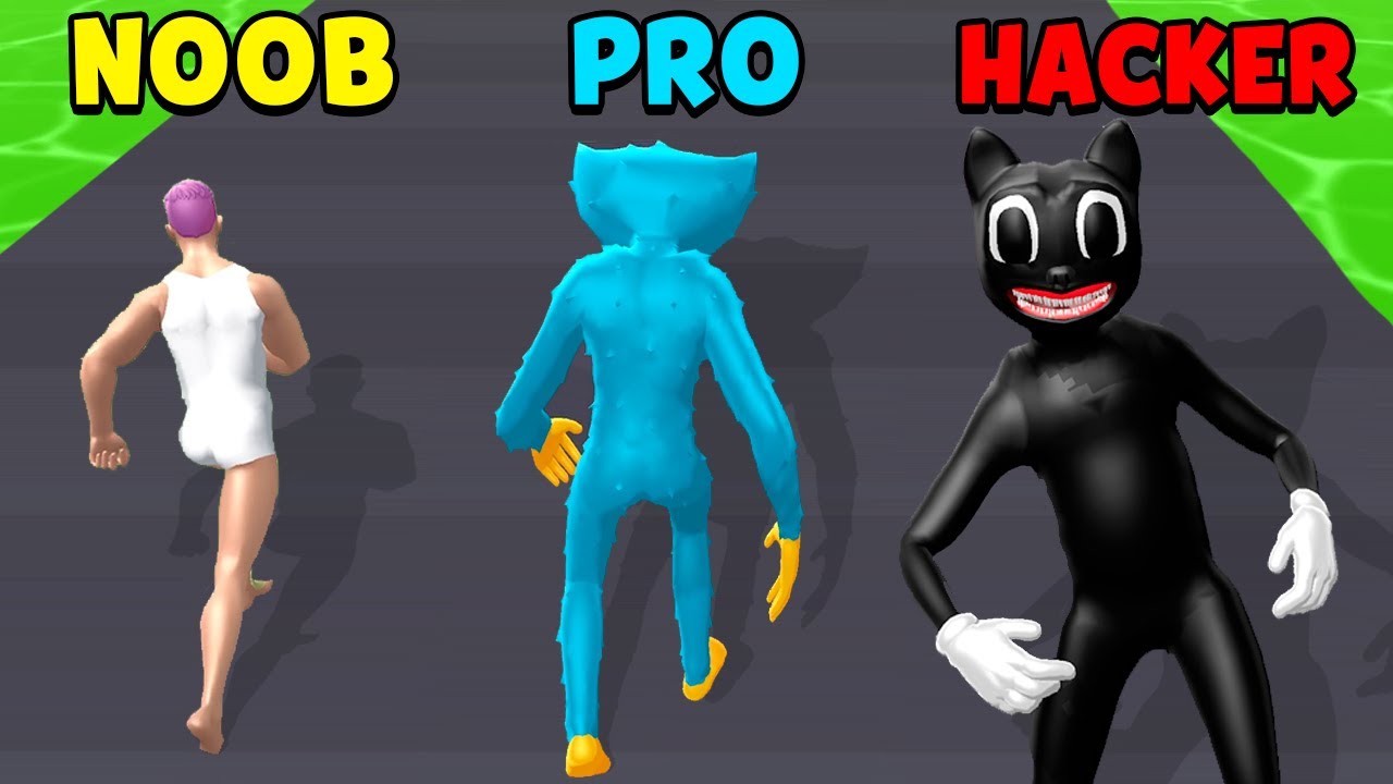 NOOB vs PRO vs HACKER - Monsters Lab