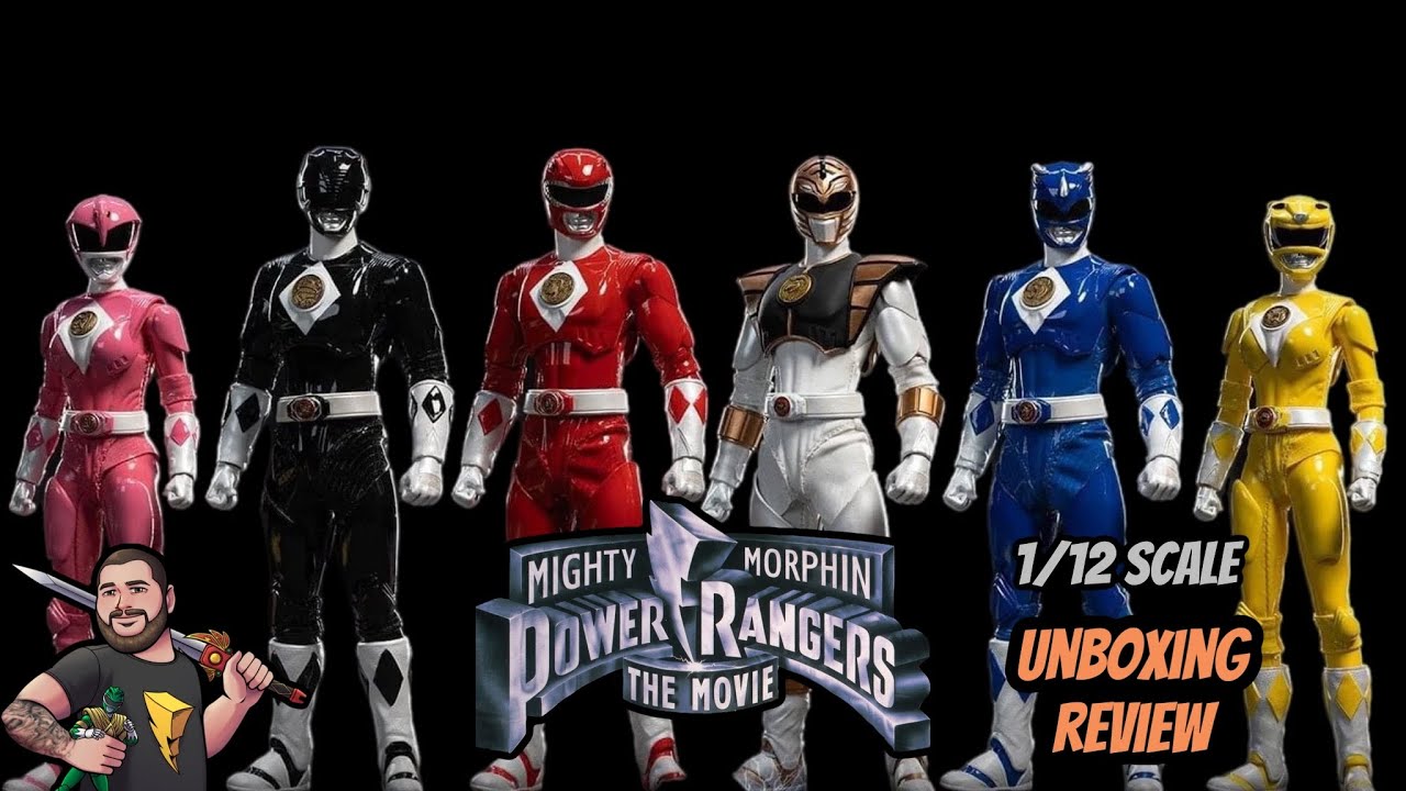Фигурки Power Squad Power Rangers The Movie Toys Battalion в масштабе 