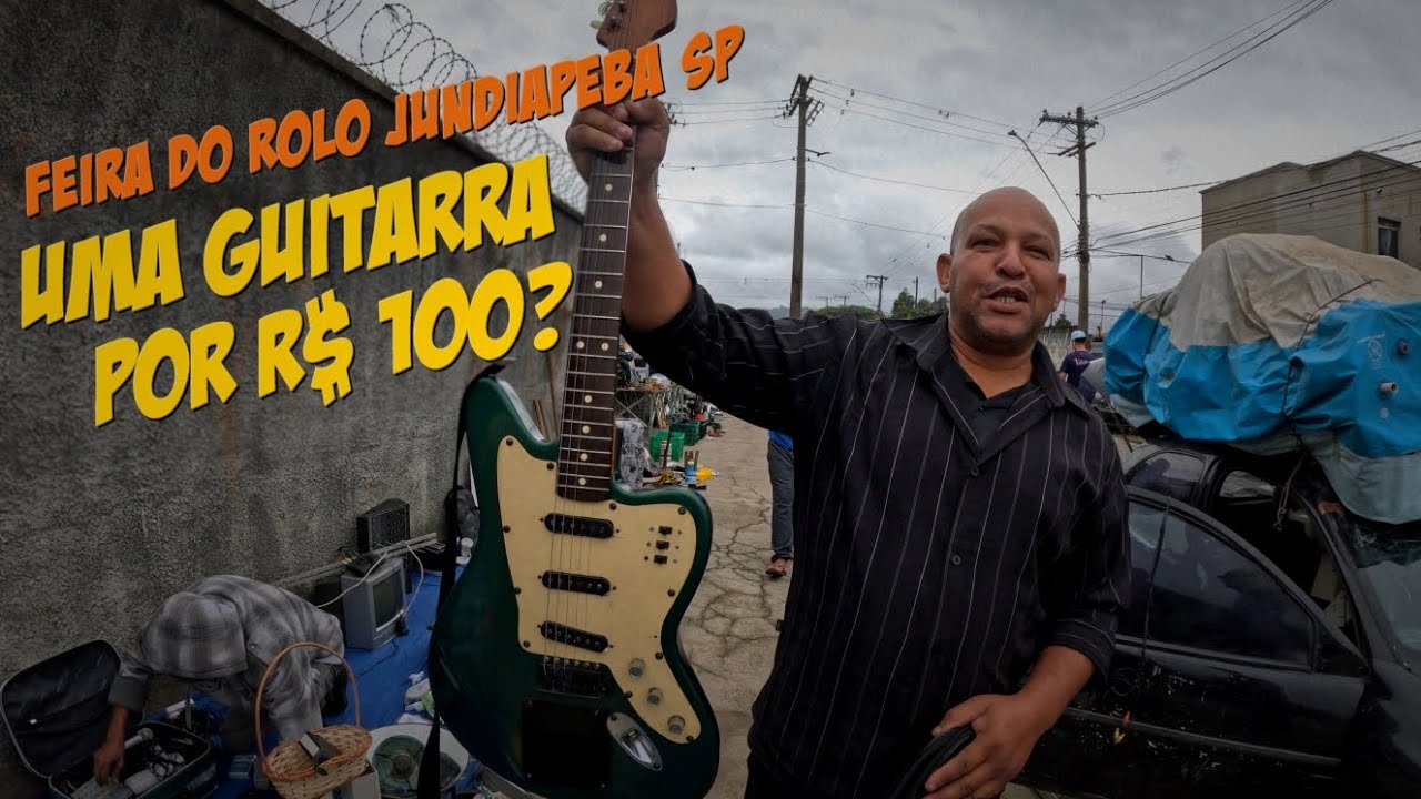 Comprei uma Guitarra na feira do Rolo, Será que fiz um bom negócio? (+ avaliação)
