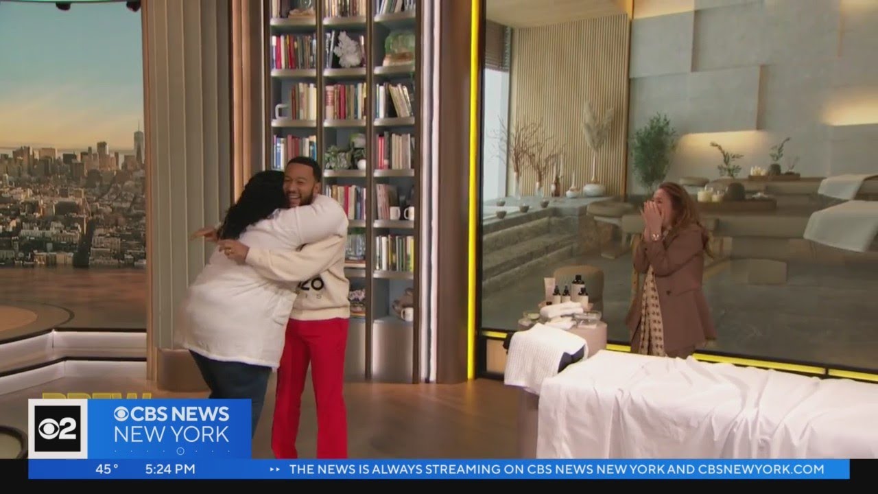 John Legend surprises Long Island fan on 