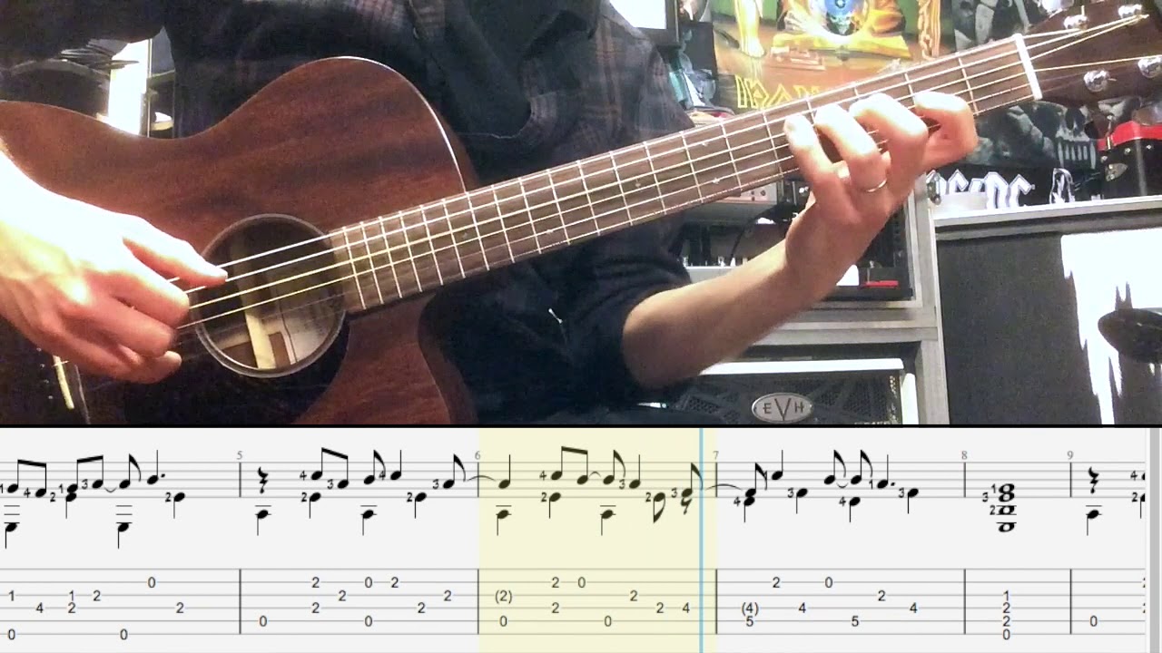 Here Comes The Sun (fingerstyle guitar arrangement + TAB)