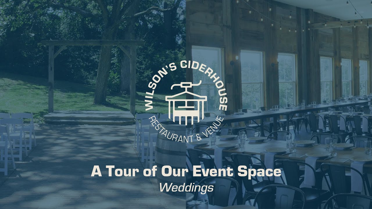 Экскурсия по нашему свадебному залу | Wilson's Ciderhouse & Venue