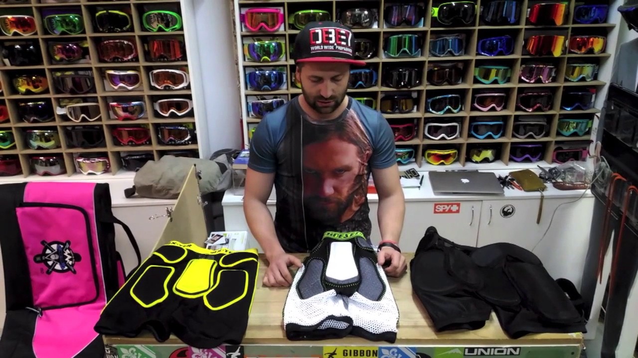 обзор сравнение сноуборд шорт Jet, Dainese, NIXTER