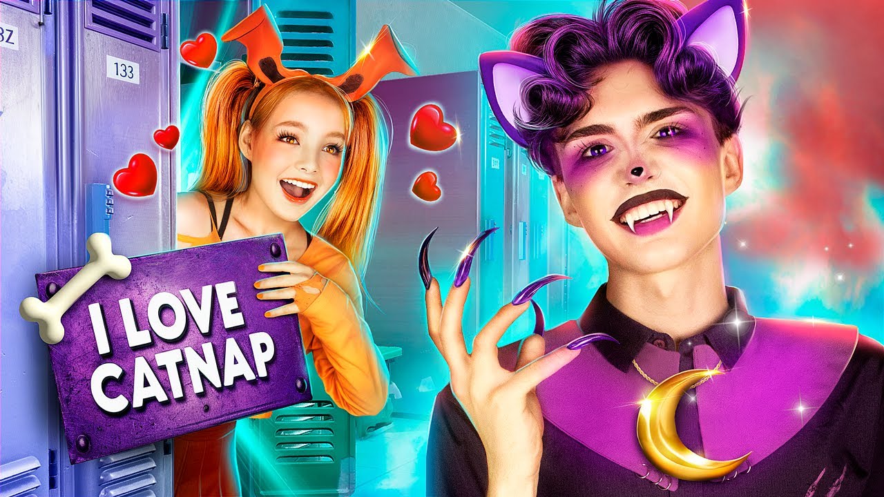 Mi Sono Innamorata di CATNAP! Trasformazione da Nerd a Popolare!