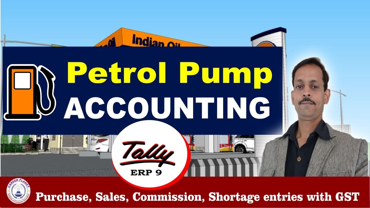 Petrol Pump Accounting in Tally ERP 9 under GST| Learn Tally Accounting